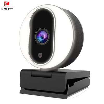 Doppeldes mikrofon-C21 Code Ring Light Schönheits-Filter-des Webcam-720P 60FPS H.264