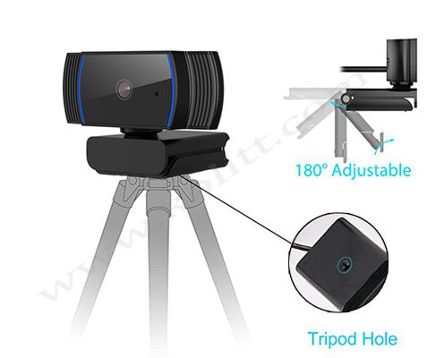 Spiel-Webcam-automatische Scharfeinstellung volles HD der 90° Ansicht-1080P mit Windows/Mac
