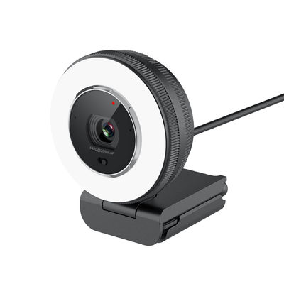 Multifunktions-Nocken-der automatischen Scharfeinstellung des Strom-2K Webcam justierbarer Ring Light