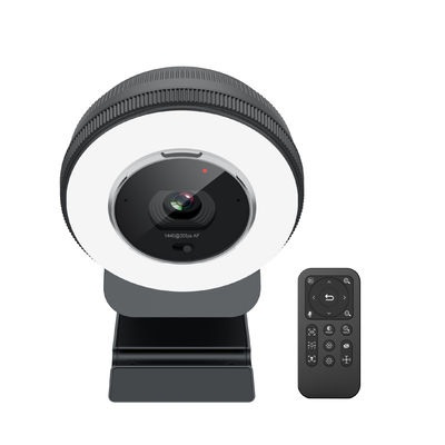 Webcam 5X Digital 2K Zoomable mit der Fernbedienung errichtet in der Privatleben-Abdeckung