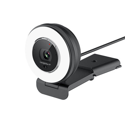 LAPTOP-Webcam des Strom-C24 Fernsteuerungsdes nocken-1080P 60FPS mit Ring Light