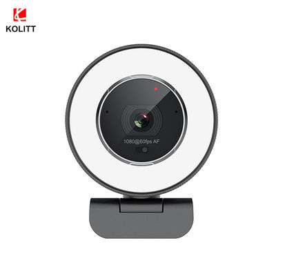 LAPTOP-Webcam des Strom-C24 Fernsteuerungsdes nocken-1080P 60FPS mit Ring Light