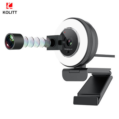 Kamera HD 1080p 60fps USB mit Ring Light/Fernbedienung errichtet in der Privatleben-Abdeckung