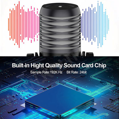 Podcast-Studio-Mikrofon RGB-Spiel Mic 48Khz für das Strömen
