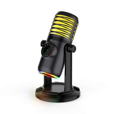Podcast-Studio-Mikrofon RGB-Spiel Mic 48Khz für das Strömen