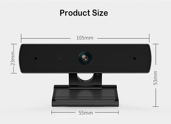 Geschäfts-Webcam-Doppelmikrofon-Netz-Computer-Kamera des Fixfocus-1080P