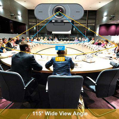 Manuelle Teams der Fokus-Netz-Strom-Kamera-1080P, die Webcam mit Mic For-PC treffen