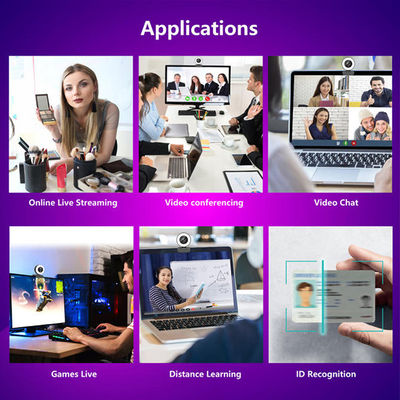 Arbeitsplatzrechner USB-Web-Kamera 1080P 30FPS Live Streaming Camera