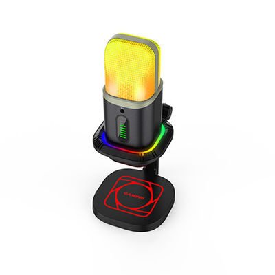 Studio-Grad USB-Kondensator-Mikrofon LED beleuchtet für PC/Mac