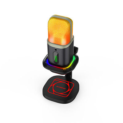 Gleiten Sie nicht USB-Kondensator-Mikrofon 192khz 24bit für das Podcasten/Spiel