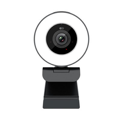 Schönheits-Filter-Webcam 4K HD 3840P mit Licht und Mikrofon