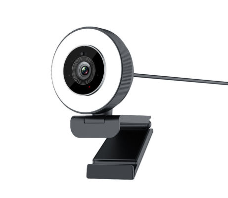 78 Webcam des Grad-HD 1080p mit Ring Light And Microphone