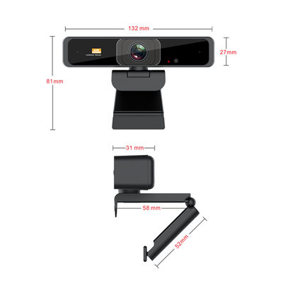 Webcam 4K UHD USB2.0 120 Grad-Weitwinkelwebcam mit Mikrofon