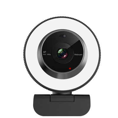 Schönheits-Filter-automatische Scharfeinstellung Usb2.0 Ring Light Webcam For Stream Youtuber