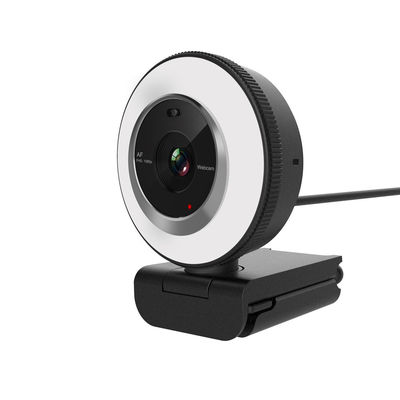 Schönheits-Filter-automatische Scharfeinstellung Usb2.0 Ring Light Webcam For Stream Youtuber