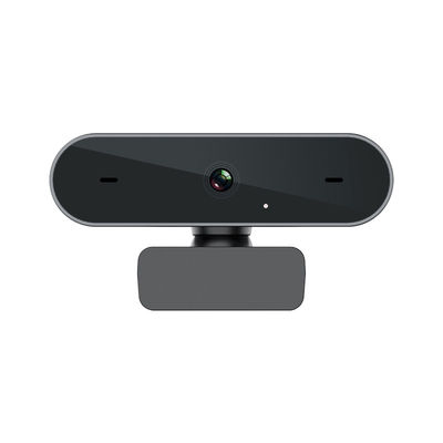 ROHS Full-HD-Webcam, 360-Grad-Schwenk-Sichtschutz-Webcam mit Mikrofon